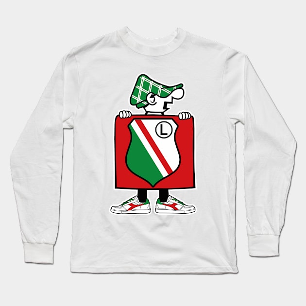 legia ultras Long Sleeve T-Shirt by lounesartdessin